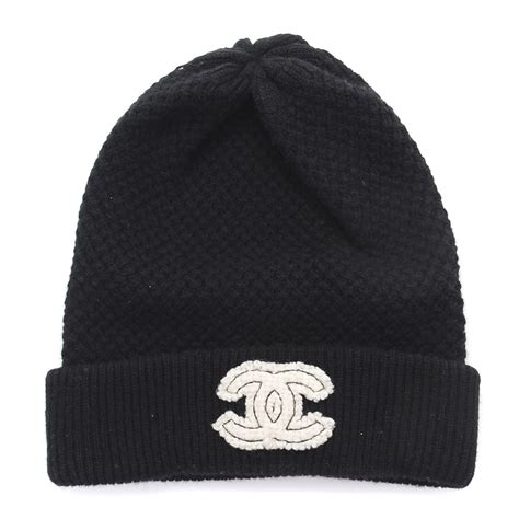 women chanel beanie|Chanel cashmere beanie.